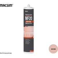 MF20 Never Nail Construction Adhesive Brown 300ml Cartridge