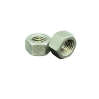 M20 Metric Coarse Hexagon Nut AS1112.1 / ISO 4032 Class 5 Galvanized