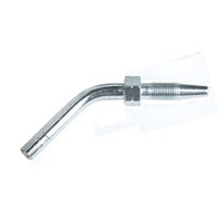 56-HSE45 Hose End Stud 45deg Steel to suit compression Lubrication Fitting