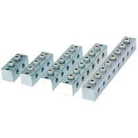 56-MB04 Four Point Grease Manifold Block Steel