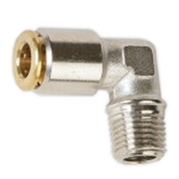 56-PM005-06M06 6mm Tube x M6x1.00P Push In Male Elbow Lubrication Fitting