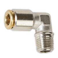 56-PM005-06M10 6mm Tube x M10x1.00P Push In Male Elbow Lubrication Fitting