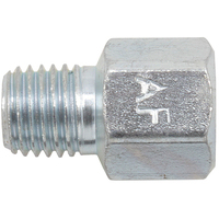 5672-M08M06 M8x1.00P Female x M6x1.00P Male Adaptor Steel Lubrication Fitting