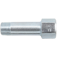 5672L-020223 1/8 BSP Male & Female Adaptor 23mm long Steel Lubrication Fitting