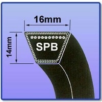 Gates Super HC Vee Belt SPB2150 (5V850) / 2178mm Outside