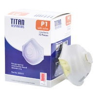 Titan P1V Disposable Respirator With Valve - Pack Of 10pcs
