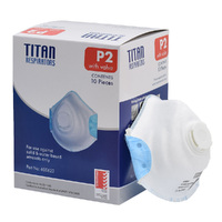 Titan P2V Disposable Respirator With Valve - Pack Of 10pcs
