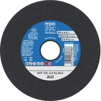 Flat Cut-Off Wheel PREMIUM - ALUMINIUM  EHT 125-2.4 A 30 N SG-ALU