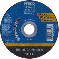 Flat Cut-Off Wheel GP - STEEL  EHT 125-2.4 A 46 P PSF