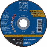 Flat Cut-Off Wheel GP - INOX  EHT 125-2.4 A 46 P PSF-INOX