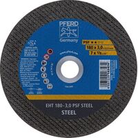 Flat Cut-Off Wheel GP - EHT 180-3.0 PSF STEEL 