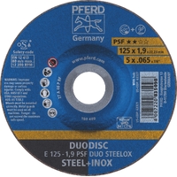 DUODISC Cut-Off & Grind Wheel INOX / STEEL  125 x 1.9mm