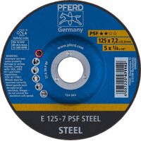 Grinding Wheel GP Depressed Centre - STEEL -  125mm