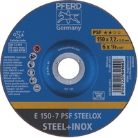 Grinding Wheels GP Depressed Centre - STEEL / INOX - 150mm