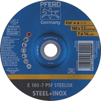 Grinding Wheels GP Depressed Centre - STEEL / INOX - 180mm
