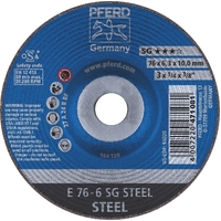 Premium Grinding Wheel D/C - STEEL -  76mm x 6.0mm