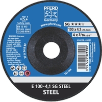 Premium Grinding Wheel D/C - STEEL -   100mm x 4.1mm