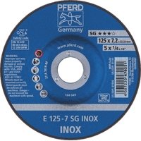 Premium Grinding Wheel D/C -   125mm x 7.0mm INOX Stainless Steel