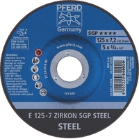 Premium Grinding Wheel D/C - STEEL / CAST -  125mm