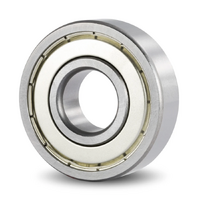 628-ZZC3 EZO Deep Groove Ball Bearing Metal Shields (8x24x8)