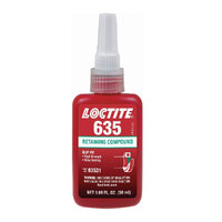 LOCTITE® 635 Retaining Compound - High Strength - Slow Cure - 50ml Bottle