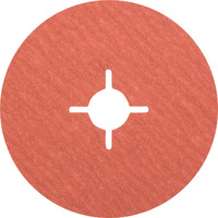Resin Fibre Disc - Aluminium Oxide FS 125-22 A-COOL 80 - slotted