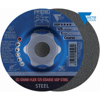 CC-GRIND-FLEX Grinding Disc STEEL 125mm SGP COARSE VICTOGRAIN