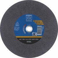 Low Speed Stationary Cut-Off Wheel - GP - STEEL  80 T 350-2.8 A 36 K PSF-CHOP 25.4