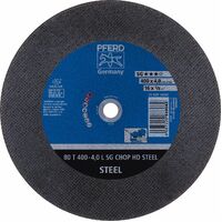 Low Speed Stationary Cut-Off Wheel - HD Premium - STEEL  80 T 400-4.0 A 30 L SG-TABLE 25.4
