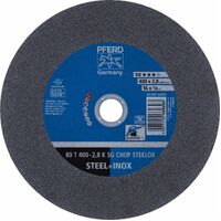 Low Speed Stationary Cut-Off Wheel - Premium - STEEL  80 T 400-2.8 A 36 K SG-CHOP-INOX 25.4