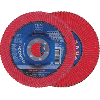 POLIFAN Flap Disc SGP Ceramic - STEEL / INOX  PFR 125 CO 60 SGP-CURVE L
