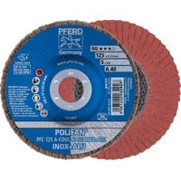 POLIFAN Flap Disc Premium Aluminium Oxide Top Size -  PFC 125 A 40 SG-COOL