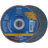 POLIFAN Flap Disc GP Zirconia -  PFC 100 Z 120 PSF