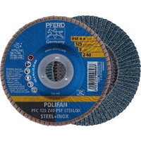 POLIFAN Flap Disc GP Zirconia -  PFC 125 Z 40 PSF