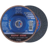 POLIFAN Flap Disc Zirconia - STEEL  PFC 180 Z 50 SGP-STRONG