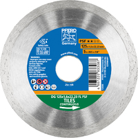Diamond Cut-Off Wheel GP - Continuous Type DG-FL 125 x 1.6 x 22.23 FL PSF