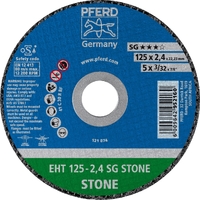 Flat Cut-Off Wheel STONE  EHT 125-2.4 C 30 R SG