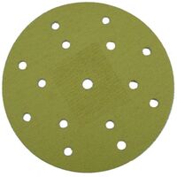 Paper Velcro Discs - Aluminium Oxide - 150mm 15 Hole - BULK Pack - 40 Grit