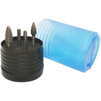 4pc Burr Set 1/4" Shank - Tungsten Carbide - MX NCC General Purpose