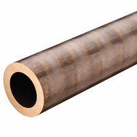 LG2 Bronze Hollow Bar 1-1/2'' x 1-1/4'' AS1565 - 83600 - 12" Length