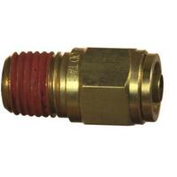 5/32x1/8 NPT D.O.T. Push In Airbrake Push-In Male Connector
