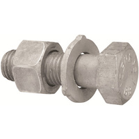 M12X35 Structural Bolt Assembly (Bolt, Nut, Washer) AS1252-1983 Class 8.8 Galvanized