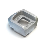 A12L Lindapter - Type A Recessed Clamp M12 Long Tail Hot Dip Galvanized