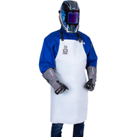 Leather Apron Bib Style 900mm x 550mm Leather Straps