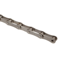 A2040 KCM Premium Conveyor Roller Chain 1 Inch Pitch Double Pitch - Price per foot
