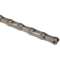 A2050 KCM Premium Conveyor Roller Chain 1-1/4 Inch Pitch Double Pitch - Price per 10' Roll