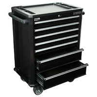 KC Tools Premium 7 Drawer Roll Cabinet (Black), 712 x 472 x 986