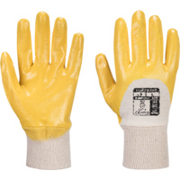 Nitrile Light Knitwrist Glove