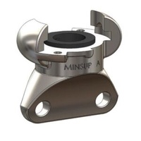 Minsup Type A Bellow Seal Blank End Stainless Steel 1000PSI