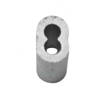 Aluminium Ferrule (Swage Sleeve) - Suits 1.5mm Wire Rope